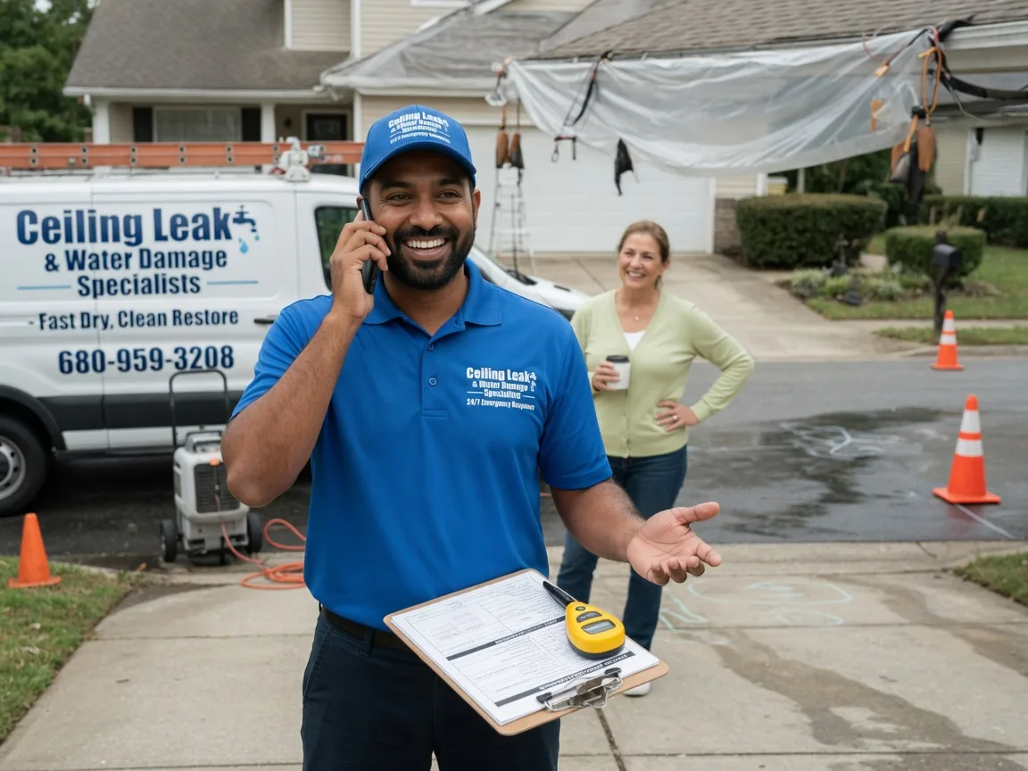 Ceiling Leak Cleanup Fort Bliss, TX FAQs